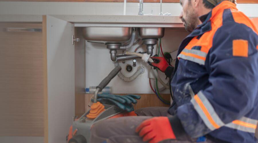 Professional slab leak plumber services in Eola, TX